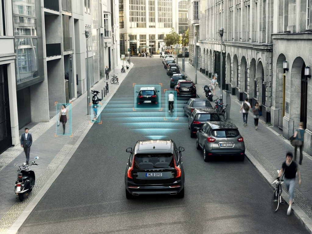 וולבו XC90 ציון מרבי בסעיף מערכות הימנעות מתאונה וסיוע לנהג